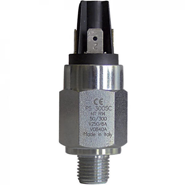Adjustable pressure switch with SPDT contact type MS / PS