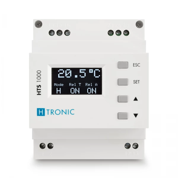 H-Tronic temperatuurschakelaar HTS 1000 DIN-rail | 2 x potentiaalvrije relais (wisselcontacten) – Bild 4