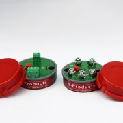 S-products Transmetteur de température pour montage en tête MP82820-R-EOL (réglable, 19 mm de haut)