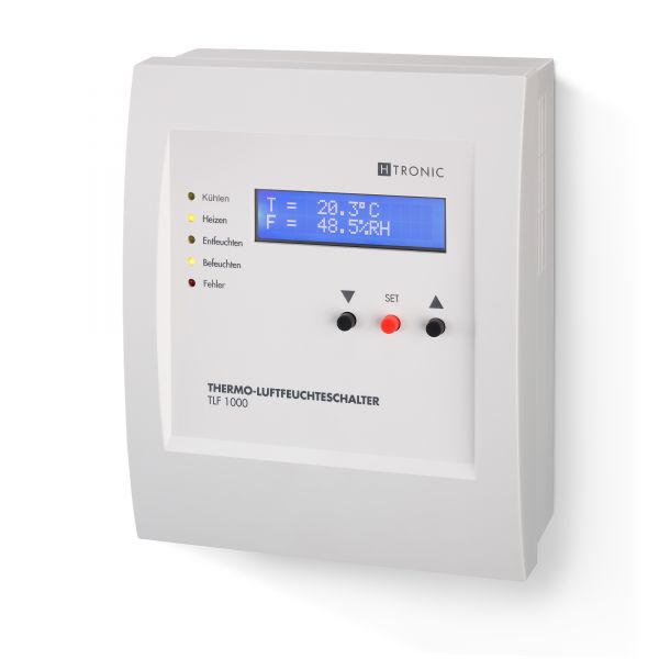 H-Tronic temperatuur-vochtigheidsschakelaar (verwarmingsregeling, klimaatregeling, vochtigheidsregeling, kasregeling) TLF1000 - Imagen 2