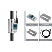 Alternative view of Ultrasone stromingsmeter, remote display, hoge leiding temperaturen | Pipe: Ø 25 – 28mm