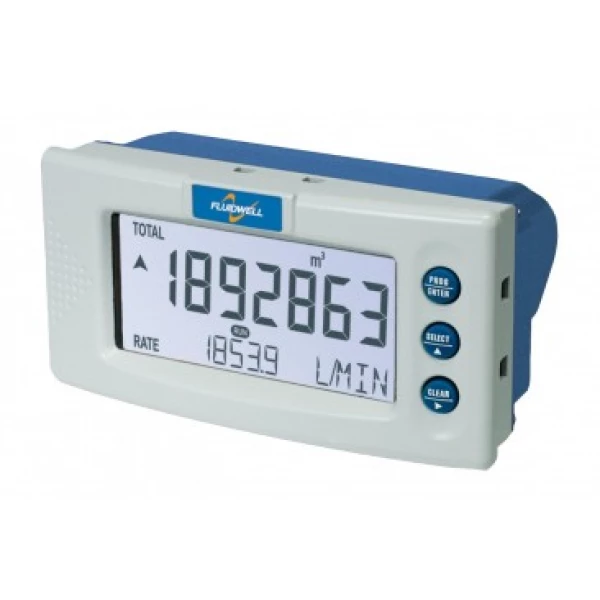 Fluidwell debietindicator D-Series - D012-P (pulsingang/totalisator)