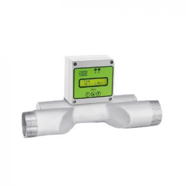Ultraschall-Durchflusstransmitter DW-S-15-A (Messing) / 0,5 - 80 l/min max.