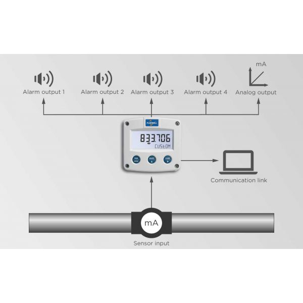 Fluidwell F Series - F190 Intrinsically Safe - Multi Purpose Monitor - immagine 4