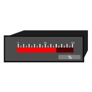 Gráfico de barras indicador digital 20 segmentos BHO2.BVO2 | 72 x 24