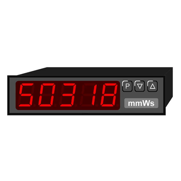 Indicatore digitale - segnale standard di corrente/tensione CC, caratteri di altezza 14 mm M3 | 96 x 24