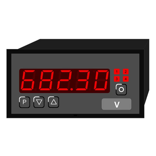 Indicador digital - señal estándar de corriente/tensión continua, caracteres de altura 14 mm PZ5 | 96 x 48