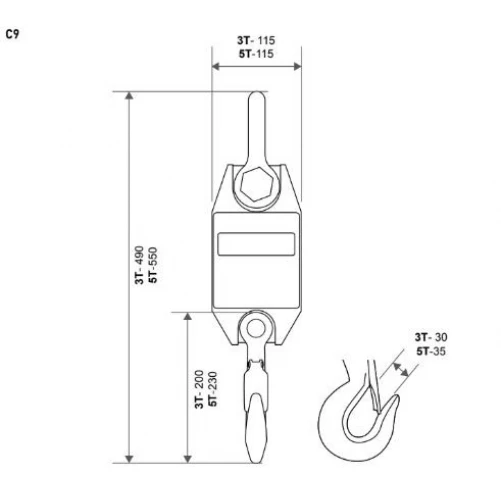 GRAM C9 / 3000 kg en 5000 kg – Bild 6