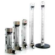 Alternative view of Variable Area (VA) Flowmeter serie 1200 BVL (vernikkelde messing aansluitingen)