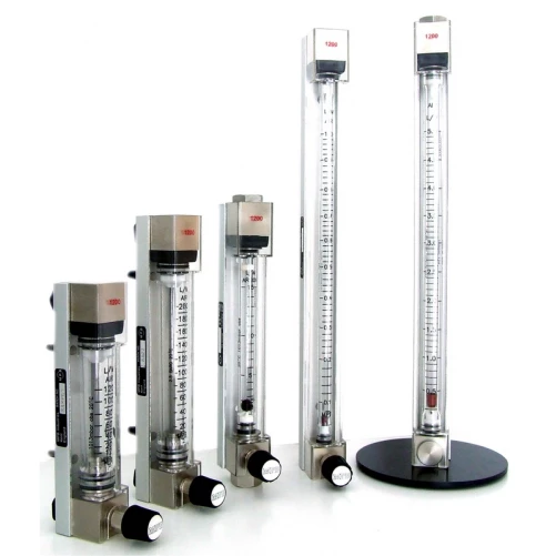 Variable Area (VA) Flowmeter serie 1200B (vernikkelde messing aansluitingen) - Imagem 2