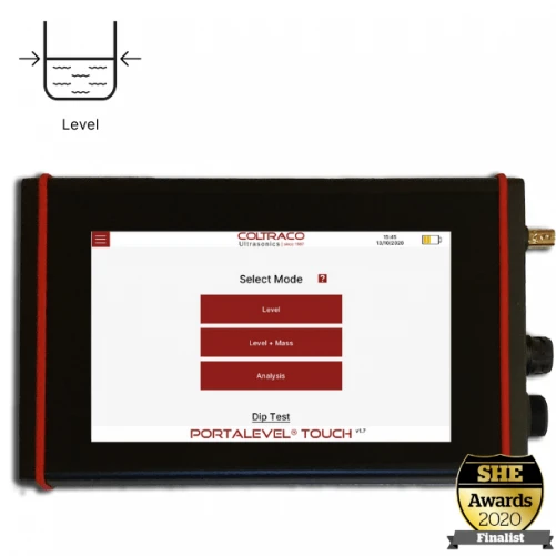 Indicatore di livello per bombole Portalevel® Touch Fire con calcolatore di peso integrato