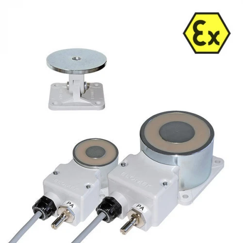 Explosieveilige elektrische deurhoudermagneet ExMag / EXM2000