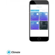 Alternative view of MClimate Smartphone airco bediening via IOS/Android | type: Melissa-WiFi