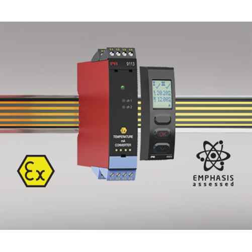 1 kanaals Ex Temp/mA transmitter incl. univ. programming display front - Imagem 2