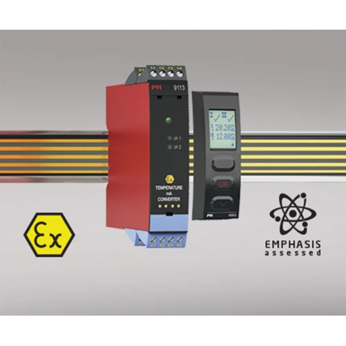 1 kanaals Ex Temp/mA transmitter incl. univ. programming display front - Afbeelding 2