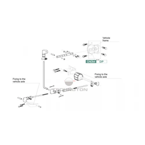 GNOM MK DP – mounting kit - Billede 2