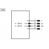 Flowsensor met twee analoge uitgangen voor stroomsnelheid en temperatuur - Afbeelding 3