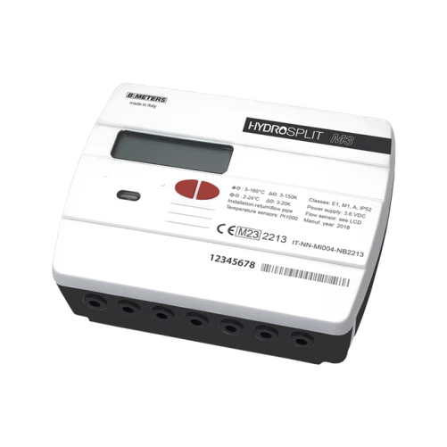 HYDROSPLIT-M3 RETURN, ADJUSTABLE I/O M-BUS WIRED HEAT METER