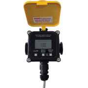 Medidor de Fluxo AgriMagP Plástico 50mm, sem peças móveis, LCD 9-35V DC, Saída de frequência