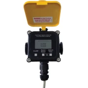 AgriMagP Plastic Mag Flow Meter 25mm, geen bewegende delen, 9-35V DC aangedreven LCD, Frequentie-uitgang
