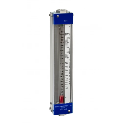 Flow meter with variable area with optional latching alarm | Series 3000