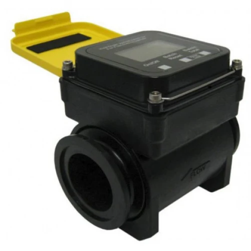 AgriMag Kunststoff-Durchflussmesser 25mm, keine beweglichen Teile, batteriebetriebenes LCD