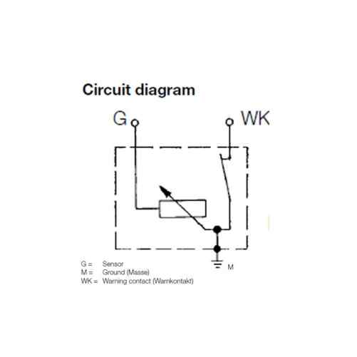 VDO Drukopnemer 0-10 Bar - M10 - immagine 2