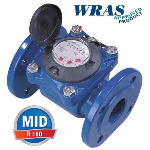 Woltman Pulsed Cold Water Meter / MWN-80-NK-100 (DN80-PN16 flanged)