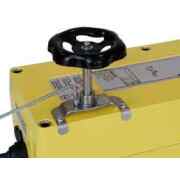 Alternative view of Manual override for Max-size M / HV-MK