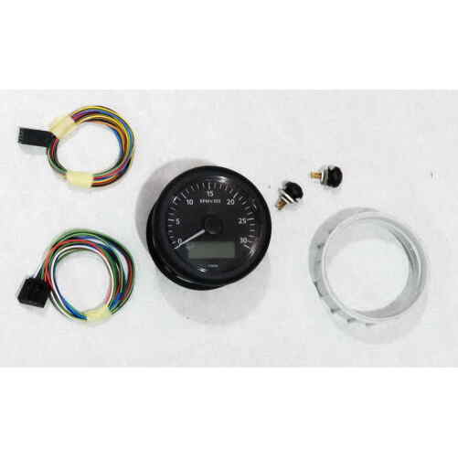 VDO VIEWLINE TACHOMETER W/MULTI-FUNCTION DISPLAY - 0 TO 3000 RPM - BLACK DIAL BEZEL [A2C59512390] - Afbeelding 3