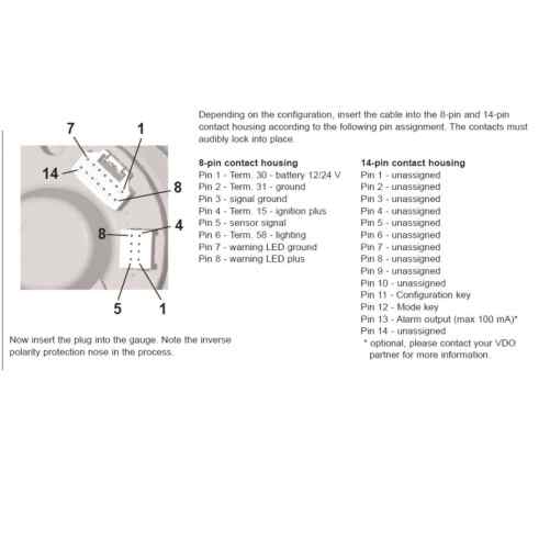VDO VIEWLINE TACHOMETER W/MULTI-FUNCTION DISPLAY - 0 TO 3000 RPM - BLACK DIAL BEZEL [A2C59512390] - Afbeelding 5