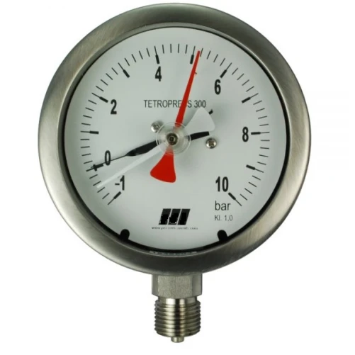 Manometer MGS18 met LM22 max pointer (10 stuks)