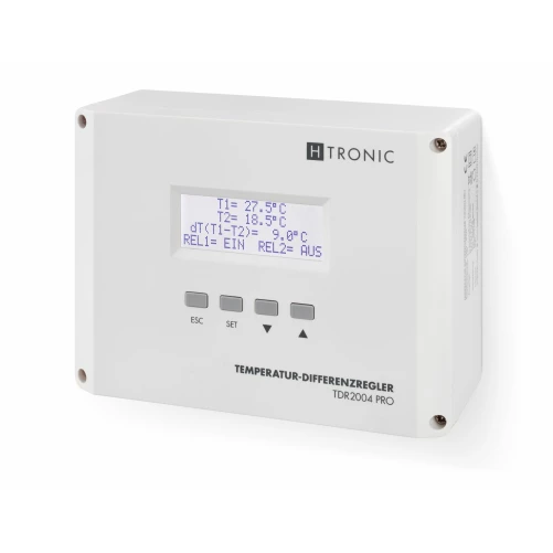 Controlador diferencial de temperatura TDR2004 pro