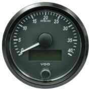 Cuentarrevoluciones VDO SingleViu 4.000 RPM Negro 80mm