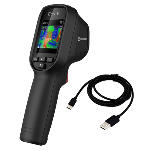 HIKMICRO ECO-V, risoluzione Super-IR 240×240 pixel termici, 25Hz e telecamera