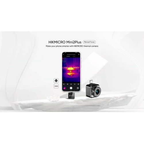 HIKMICRO Warmtebeeldcamera 256x192 Thermische pixels, Focus baar, 25Hz, USB-C | Mini2Plus - Afbeelding 7