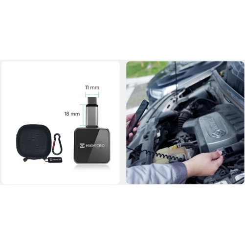 HIKMICRO Warmtebeeldcamera 256x192 Thermische pixels, Focus baar, 25Hz, USB-C | Mini2Plus - Afbeelding 6