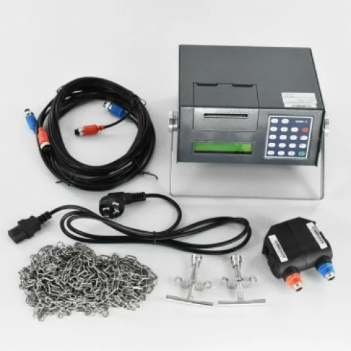 Draagbare ultrasone flowmeter en datalogger met klemsensoren 30-100 mm – Image 2