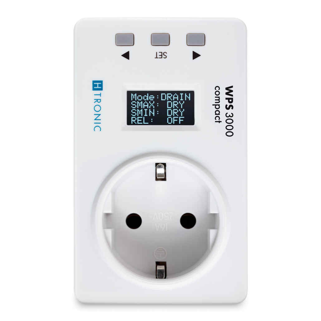 H-Tronic Water level switch with 10 mtr, WPS 3000 compact