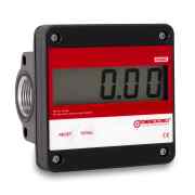 Flowmeter for diesel, lubricants, biodiesel | MGE-110 - ELECTRONIC 5-110 l/min - ±0.5% - F1" - LCD display
