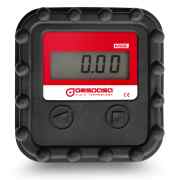 Alternative view of Flowmeter voor smeermiddelen en diesel | MGE-40 · ELEKTRONISCH 2-40 l/min · ±0,5% · F1/2" - LCD display