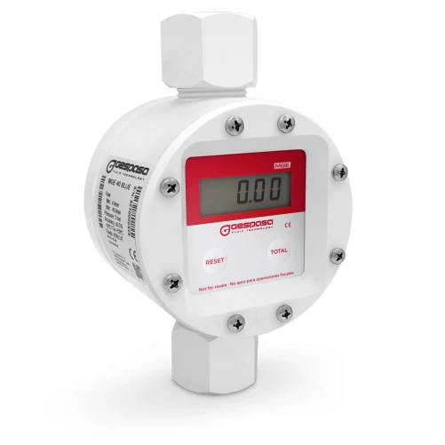 Durchflussmesser für Wasser und Adblue-DEF | MGE-40BLUE- ELECTRONIC | 4-40 l/min - ±0.8 %