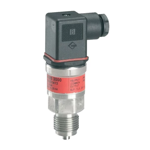 Druktransmitter MBS-3000 0/60 bar 4-20 mA meterdruk plug