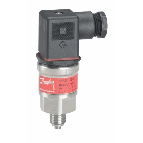 Druktransmitter MBS-3300 0/10 bar 4-20 mA meterdruk plug