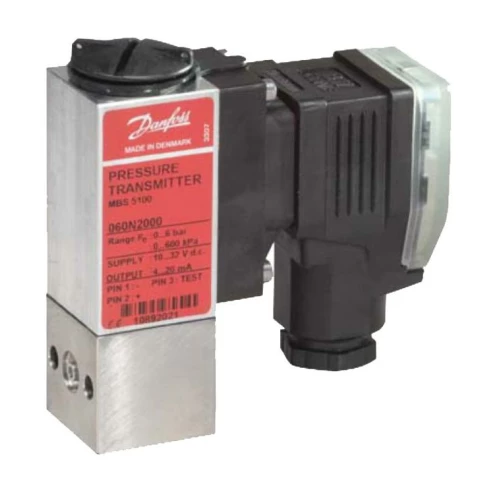 Blokdruktransmitter MBS-5100 0/16 bar 4-20 mA plug