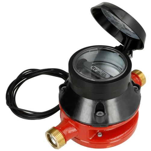 Aquametro Compteur d'huile pour la mesure du débit ou de la consommation | 10 ... 400 l/h - VZO 15 RC 130/16