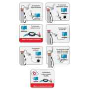 KOMMUNIKATIONSSATS VIA MEMORY KEY (iButton)