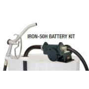 IRON-50 HORIZONTALE PUMPE - 12 oder 24V DC KIT + PA-60 DÜSCHE