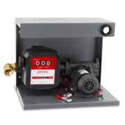 S-50 12 ou 24V DC 50L/MIN - BOMBA DE FERRO + MG-80 METER+ BASE No4