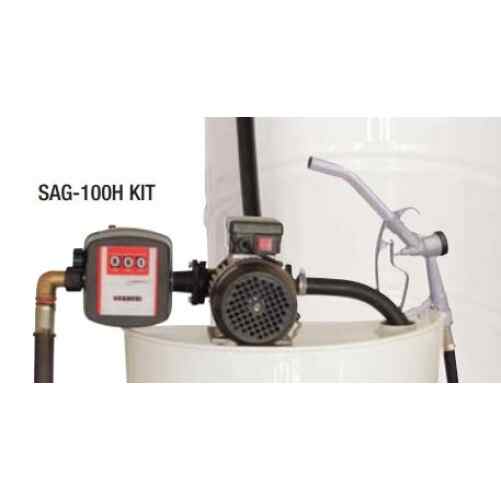AG-100 HORIZONTAL 230V AC PUMP KIT + PA-80 + METER TYPE - Afbeelding 2